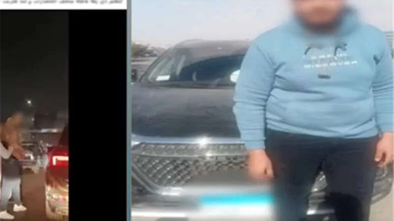 من الزفة إلى الكلبش.. سقوط صاحب فيديو السير برعونة بمحيط متحف الحضارات