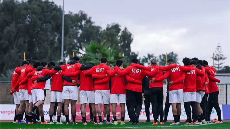 منتخب مصر يختتم تدريباته استعدادًا لمواجهة نيجيريا بكأس أفريقيا غدا