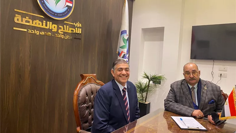 تعيين أحمد أبو اليزيد أمينا عاما مساعدا لحزب الإصلاح والنهضة بالجيزة
