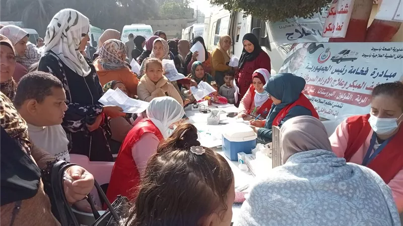 «شباب ورياضة أسيوط» تنظم القوافل المجتمعية المتكاملة بمركز شباب صنبو