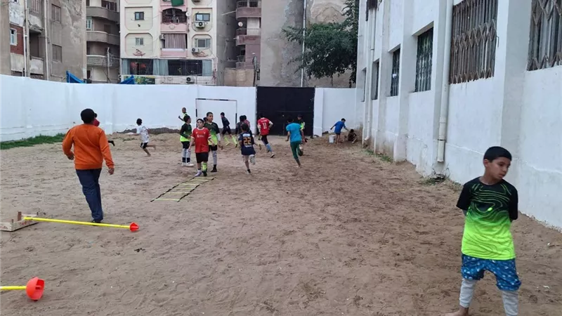 تدريبات اللياقة البدنية ضمن المشروع القومي «ها أنا أحقق ذاتي» بكفر الشيخ 