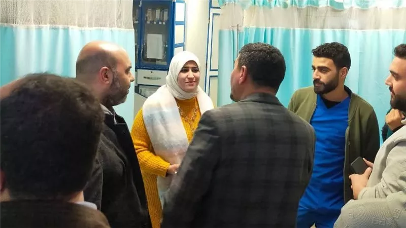 مرور مفاجئ لإدارة العلاج الحر على عدد من المستشفيات الخاصة بكفر الدوار