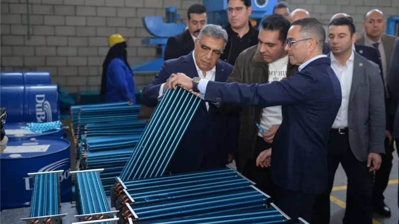 جولة ميدانية لوزير الاستثمار ومحافظ الدقهلية داخل المنطقة الاستثمارية 
