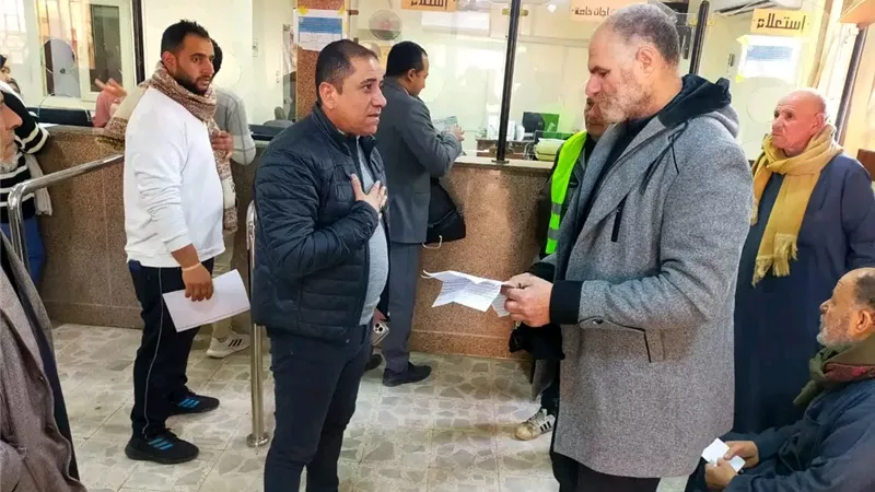 رئيس مدينة المنصورة يتفقد المركز التكنولوجي لتحسين مستوى الخدمات 