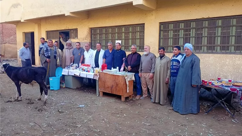 «الزراعة» تطلق 5 قوافل بيطرية مجانية ببني سويف لدعم صغار المربين