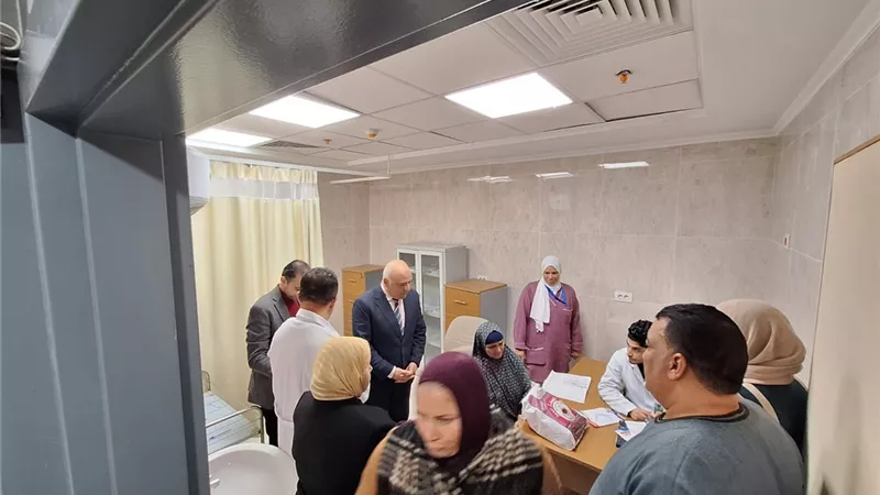 محافظ القليوبية يتابع التشغيل التجريبي لمستشفى طوخ المركزي