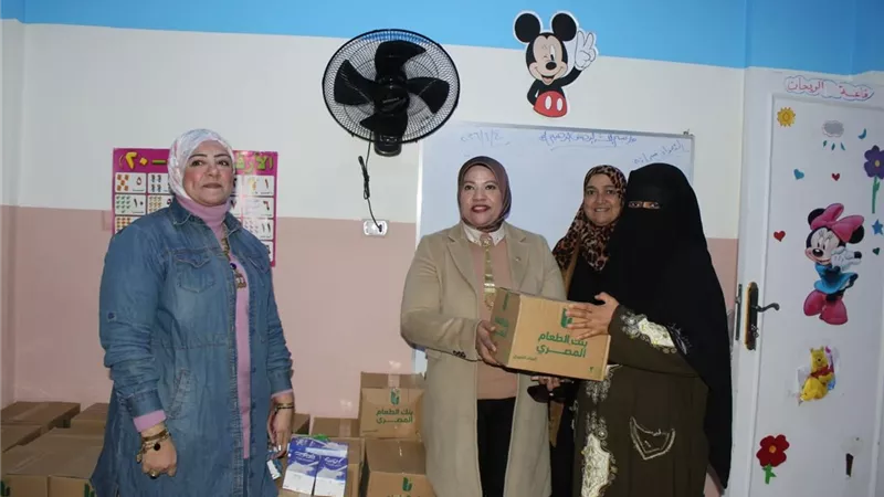 بني سويف تعزز تغذية الأطفال ودعم الحضانات بالتعاون مع بنك الطعام