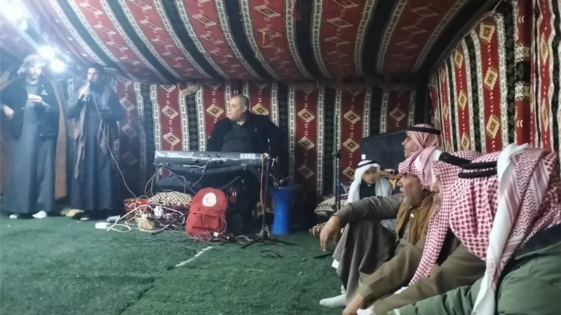 أمسية ثقافية وفنية في مهرجان الهجن بالعريش