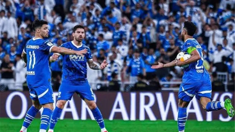 ترتيب الدوري السعودي بعد فوز الهلال على نيوم 