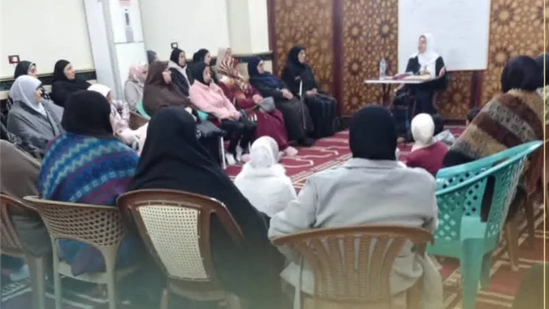 واعظات البحيرة يعقدن الدروس الدينية بمساجد المحافظة|صور