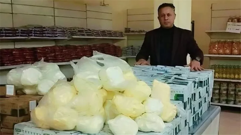 «تموين الإسماعيلية» يصادر نصف طن زبدة مجهولة المصدر