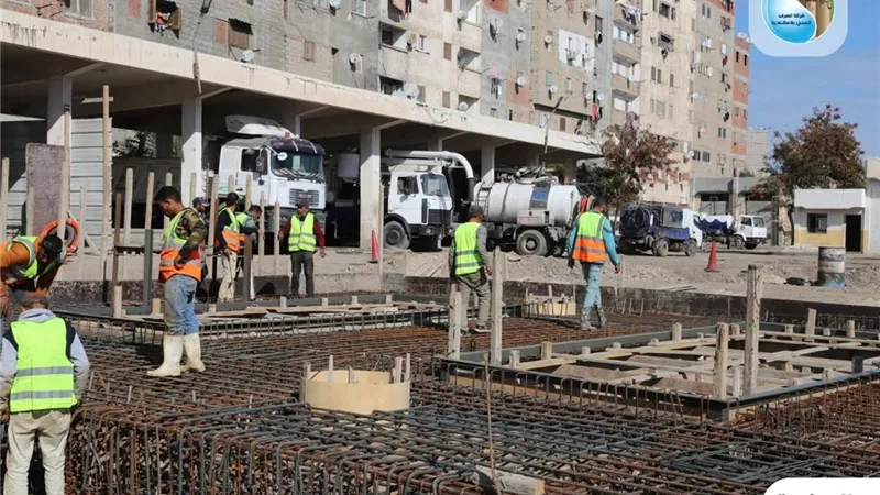 هبوط أرضي بمنطقة المعمورة.. و«صرف صحي الإسكندرية» تباشر أعمال الإصلاح