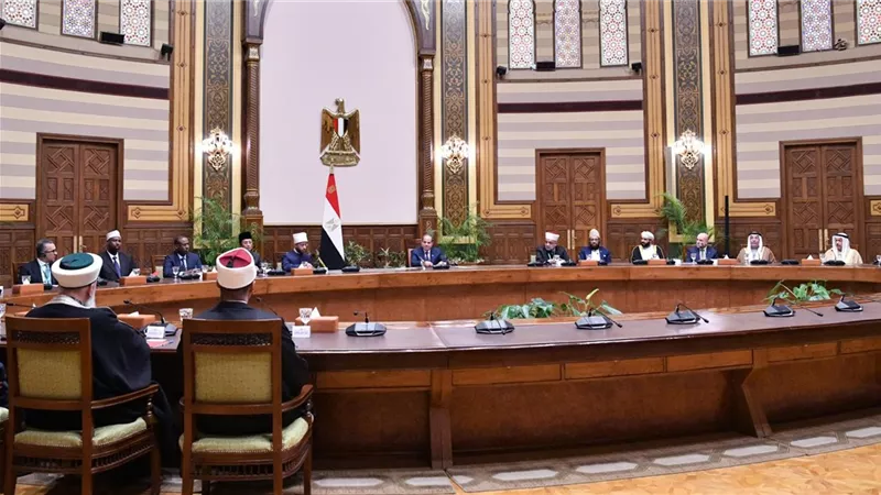 السيسي يؤكد حتمية العناية بالدعاة من حيث الاختيار والتدريب والمتابعة