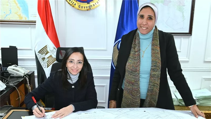 محافظ البحيرة تعتمد عددا من المخططات التفصيلية بالقرى والمراكز
