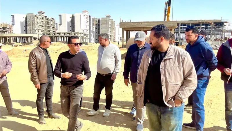 رئيس جهاز حدائق العاصمة يتفقد مرافق المرحلة الثانية بمساحة 2350 فدانا