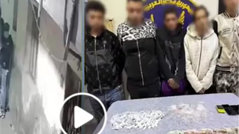 القبض على 5 متهمين بترويج المواد المخدرة في القليوبية