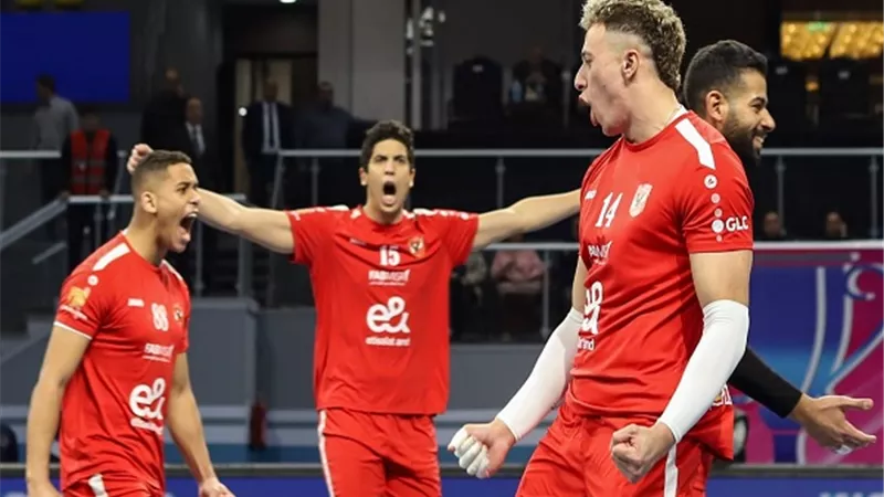 الأهلي يتوج بلقب السوبر المصري للكرة الطائرة على حساب الزمالك