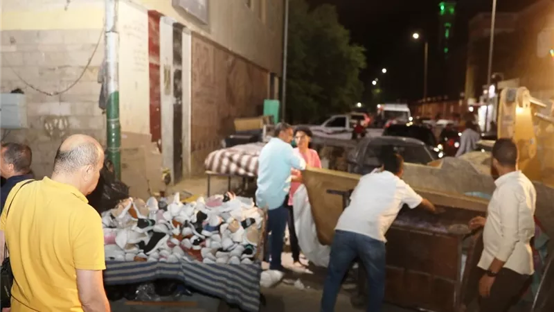 محافظ أسوان: رفع أكثر من 400 حالة إشغال بالسوق السياحى القديم
