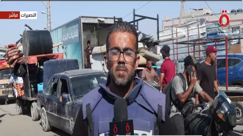 القاهرة الاخبارية: غارات مستمرة على غزة واستهداف مباشر للنازحين| فيديو