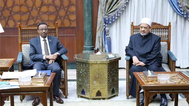 شيخ الأزهر يعزي الشعب السوداني في ضحايا حادث الهجوم الإرهابي على مسجد 