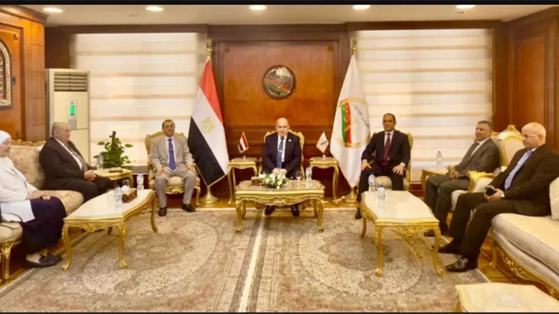 النيابة الإدارية تستقبل هيئة التدريس بجامعة الأزهر 