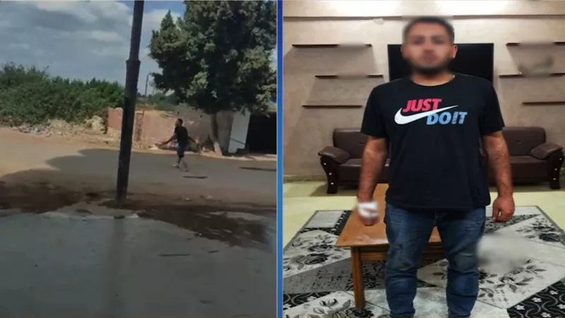 الأمن يكشف ملابسات فيديو إلقاء زجاجات بنزين مشتعلة بالغربية ويضبط المتهم في وقت قياسي