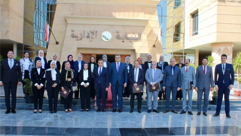 النيابة الإدارية تختتم الدورة التدريبية لتنمية مهارات استخدام الحاسب الآلي 