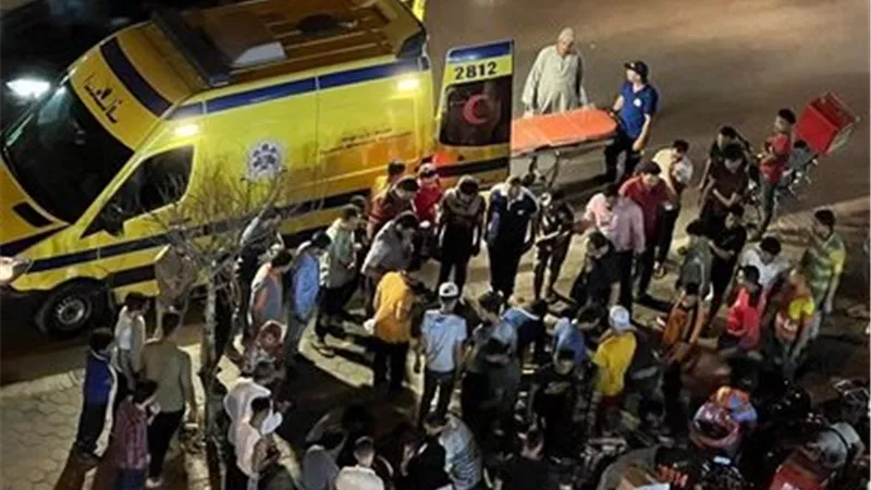 تريلا تدهس طالبًا وشقيقته الطفلة في حادث مأساوي بالسلام
