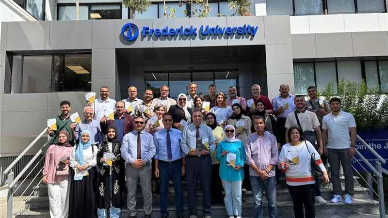 جامعة قناة السويس تشارك في الاجتماع الإداري لمشروع ICT4EDU بقبرص