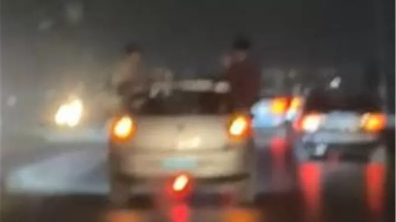 «كان بيجامل صديقه».. القبض على سائق عرض المواطنين للخطر بحفل زفاف بالجيزة