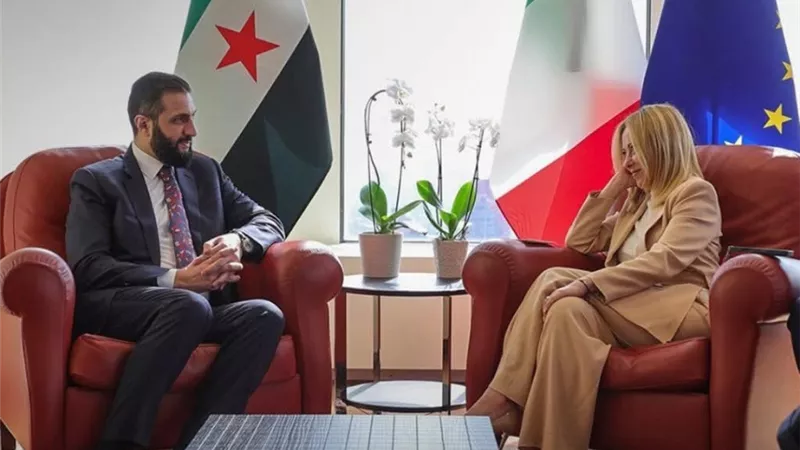  ليست مغرمة بـ الشرع.. ميلوني اعتادت على إثارة الجدل خلال لقاءتها الدبلوماسية| فيديو 