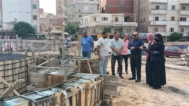 محافظ كفرالشيخ يتابع أعمال تنفيذ المرحلة الثانية لتطوير الميدان الإبراهيمي بدسوق