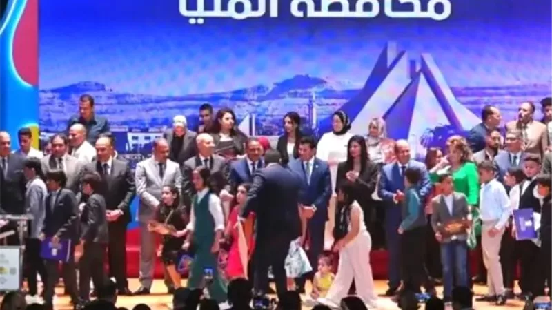 المنيا تحصد المركز الثالث بمهرجان «اكتشاف المواهب»
