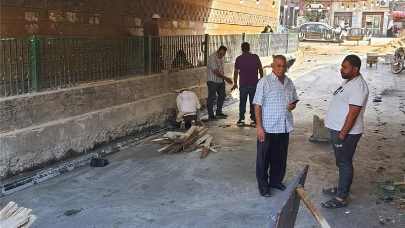  رئيس حى غرب يقوم بجولة تفقدية لمتابعة أعمال تطوير نفق السمك 