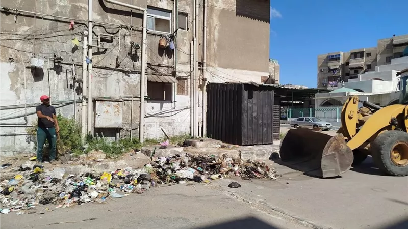 حملات مكثفة بأحياء بورسعيد ومدينة بورفؤاد لرفع كفاءة النظافة العامة|صور