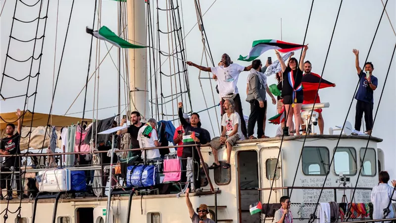 496 ناشطًا و47 دولة في مواجهة إسرائيل بسبب أسطول الصمود
