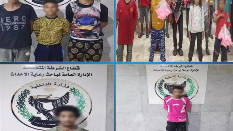 تسول واستجداء مارة وبيع مخدرات.. المتهمون باستغلال الأطفال في قبضة الأمن بالجيزة 