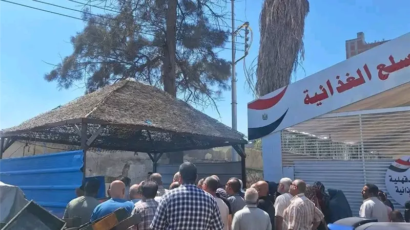 استمرار عمل المعرض الدائم للسلع الغذائية بالمنصورة لتلبية احتياجات المواطنين