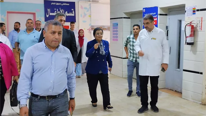 نائب وزير الصحة تتفقد أقسام مستشفى دسوق للاطمئنان على الخدمة المُقدمة للمواطنين |صور