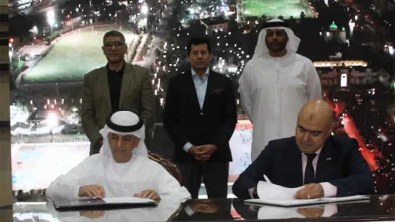 وزير الرياضة يشهد توقيع بروتوكول تعاون بين نادي 6 أكتوبر مع خورفكان الإماراتي