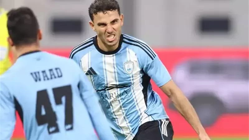 حمدي فتحي يسجل هدف فوز الوكرة على الأهلي في الدوري القطري