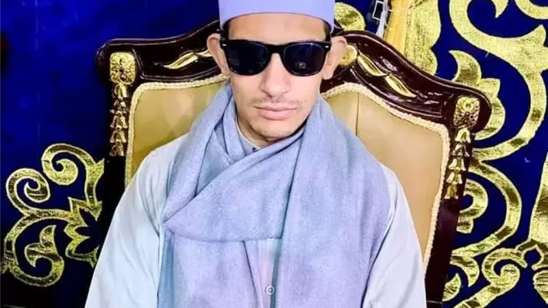  وفاة القارئ الشاب عادل الرفاعي قبل ساعات من زفافه في المحلة الكبرى 