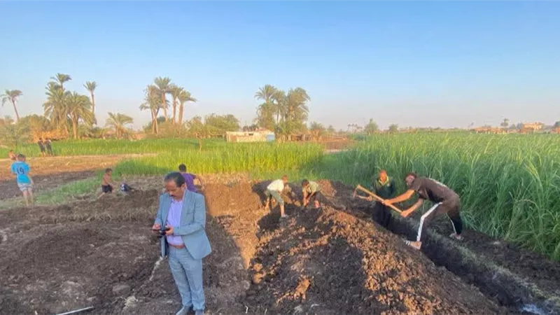  حملات مكثفة للنظافة وصيانة المرافق ومواجهة التعديات بمركز ببا في بني سويف