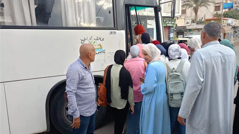 أتوبيس «التدخل السريع» ينطلق من بيلا إلى جامعة كفر الشيخ مجانًا