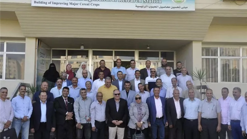 من قلب سخا.. البحوث الزراعية تبحث تطوير المحطات البحثية بالوجه البحري
