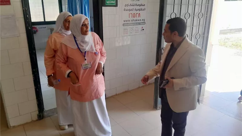 مدير صحة دمياط يجري زيارة مفاجئة لوحدتي طب الأسرة بالبستان وأولاد حمام