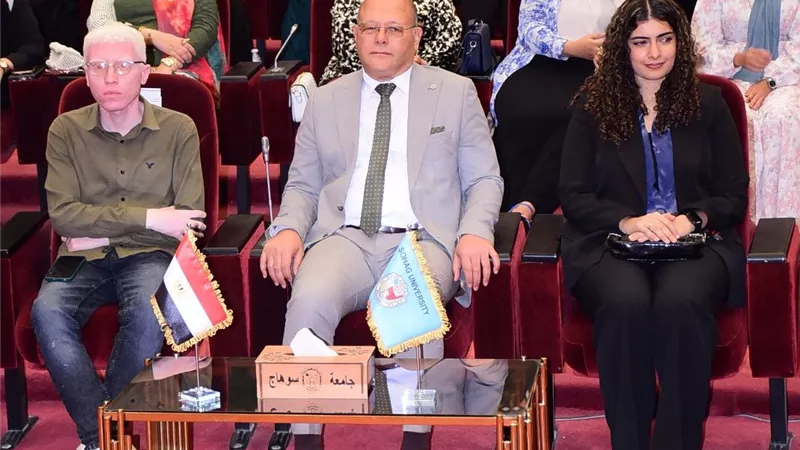 النعماني لـ المعيدين الجدد فى جامعة سوهاج: كونوا قدر المسئولية