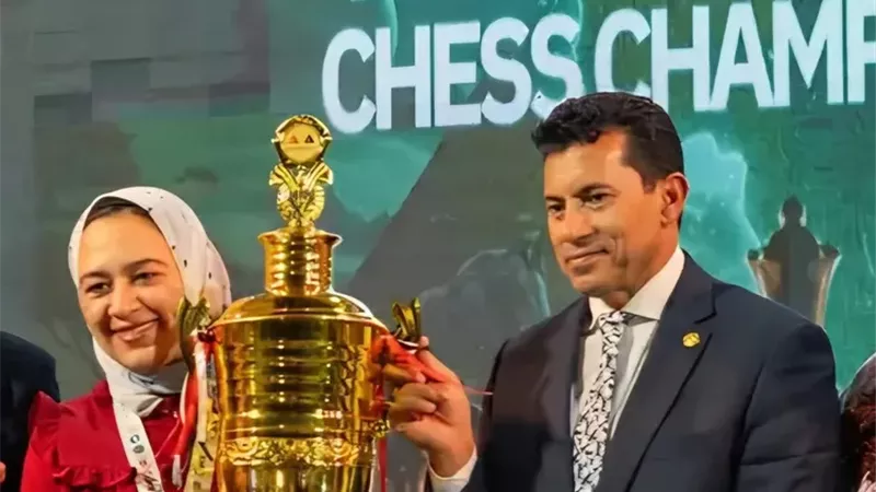 رئيس اتحاد الشطرنج يشيد بتدخل وزير الرياضة لحل أزمة اللاعبة شروق وفا