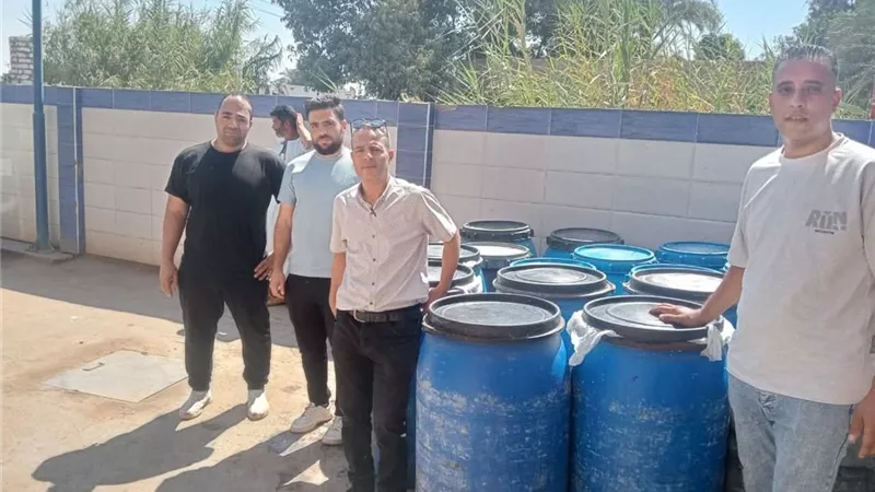 ضبط 3400 لتر لبن و250 كيلو أغذية فاسدة في مدينة الفشن