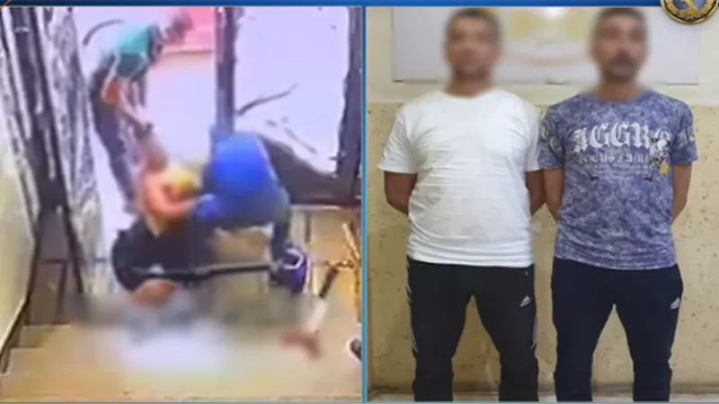سحلها على السلم.. القبض على الزوج المتهم بالاعتداء على زوجته في الشرقية